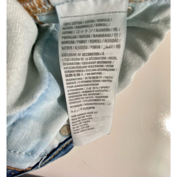 Abercrombie & Fitch Men's Distressed Blue Denim Jeans - Size 28 - Picture 6 of 8